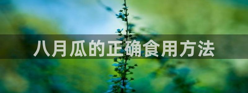 51全网更新最快最全的吃瓜网:八月瓜的正确食用方法